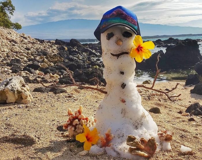 Parts Of Hawaii Are Covered In Snow (10 pics)