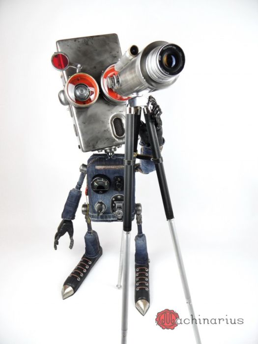 Awesome Steampunk Robots By Mashinarius (44 pics)
