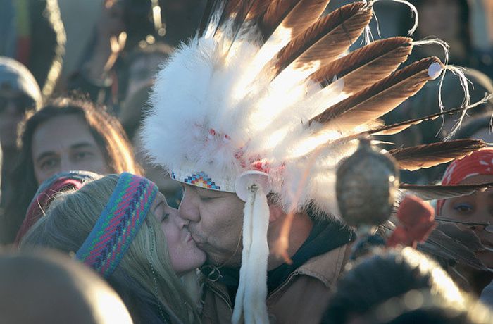 Joyous Images Show People Celebrating At Standing Rock (6 pics)
