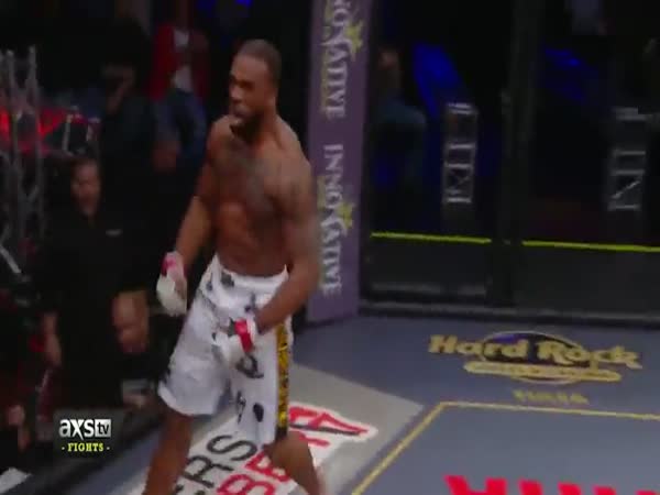 MMA Fighter Gets Body Slammed Into Oblivion