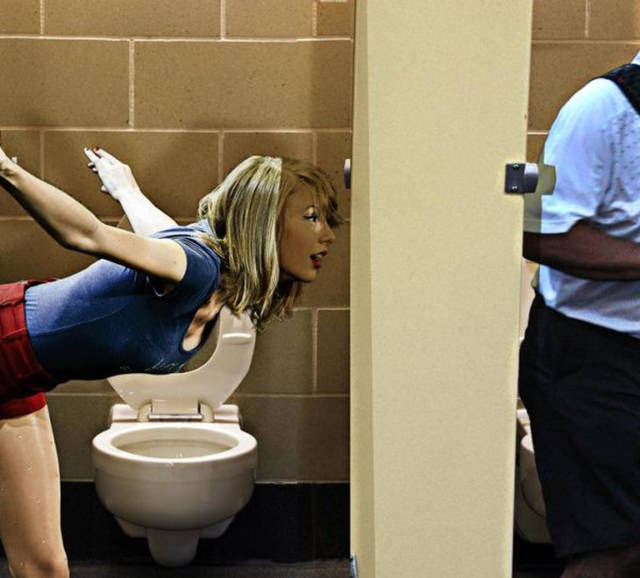 Pic Of Taylor Swift Bending Over Ignites A Photoshop Battle (17 pics)