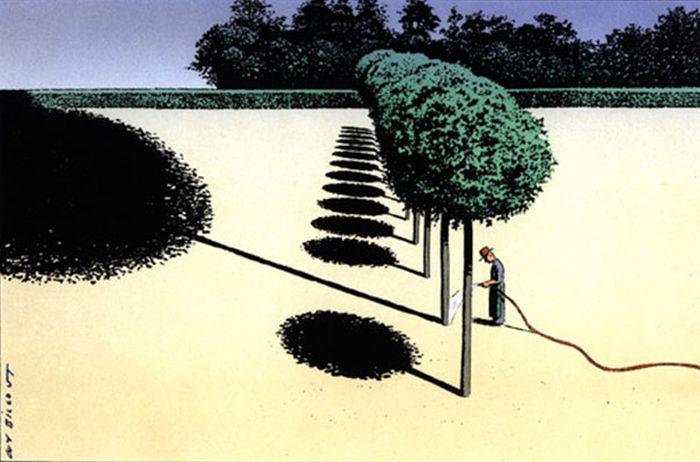 Guy Billout's Surreal Illustrations Will Make You Look Twice (45 pics)