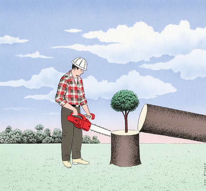 Guy Billout's Surreal Illustrations Will Make You Look Twice (45 pics)