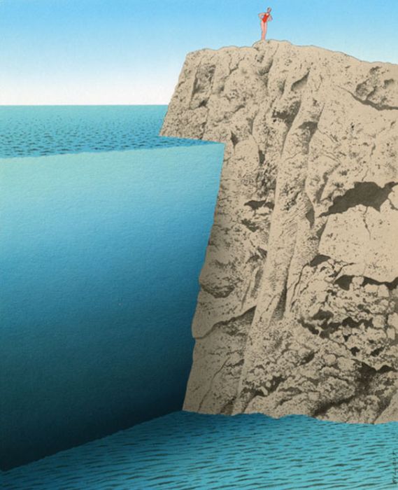 Guy Billout's Surreal Illustrations Will Make You Look Twice (45 pics)