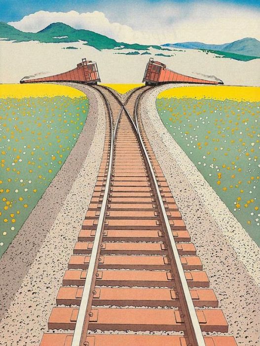 Guy Billout's Surreal Illustrations Will Make You Look Twice (45 pics)