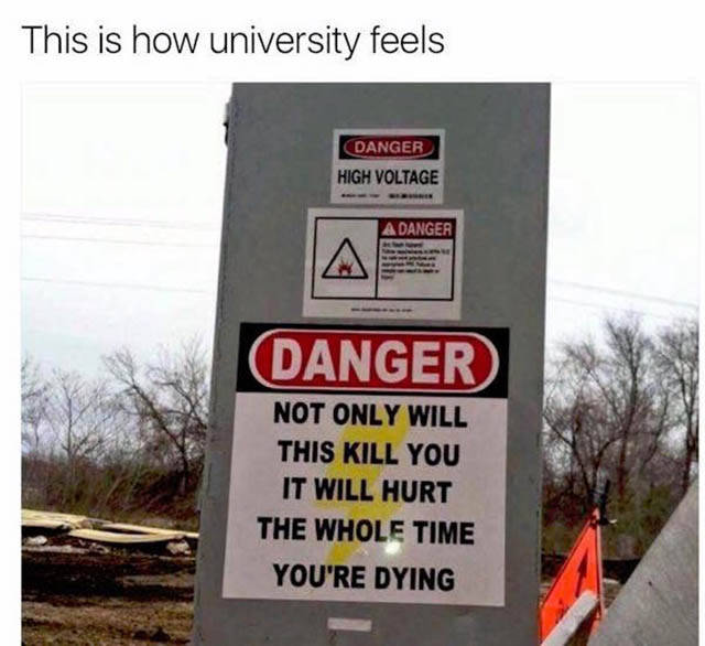 The Truth About What College Life Is Like During Finals (30 pics)