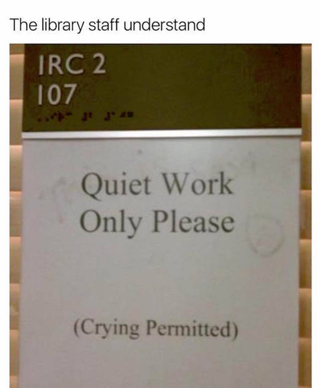 The Truth About What College Life Is Like During Finals (30 pics)