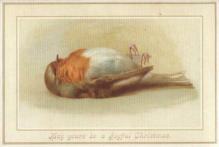 Weird And Creepy Christmas Cards From The Victorian Era (57 pics)