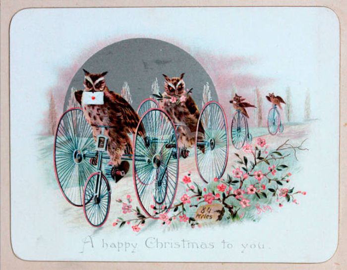 Weird And Creepy Christmas Cards From The Victorian Era (57 pics)