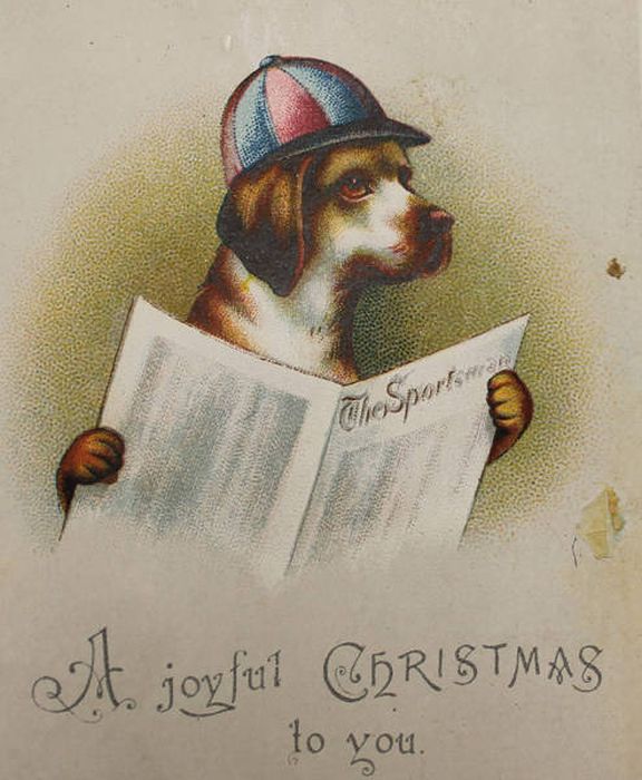 Weird And Creepy Christmas Cards From The Victorian Era (57 pics)