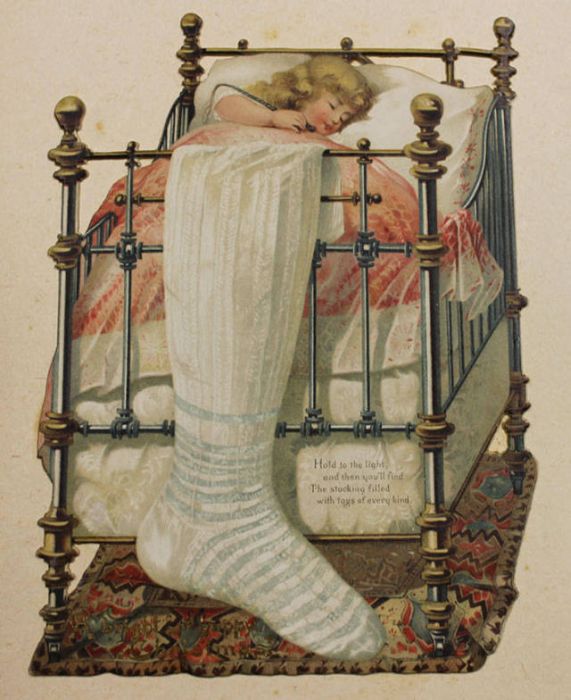 Weird And Creepy Christmas Cards From The Victorian Era (57 pics)