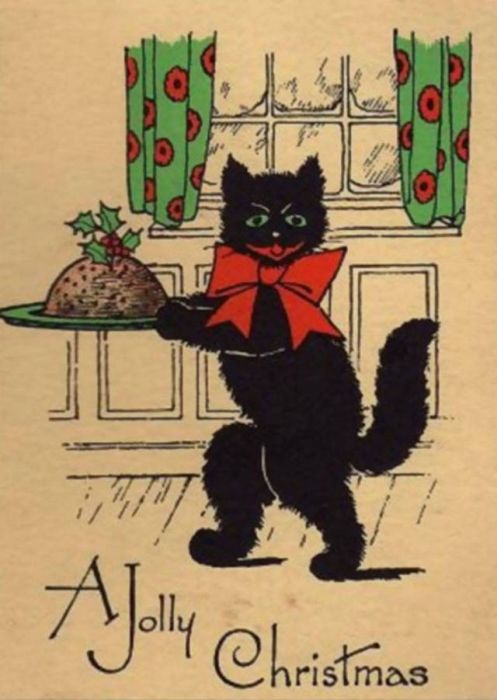 Weird And Creepy Christmas Cards From The Victorian Era (57 pics)