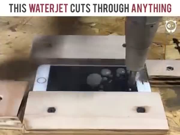 Waterjet Cuts Through Anything