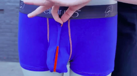 Innovative Underwear Helps Guys Adjust Their Manhood On The Down Low (3 pics)