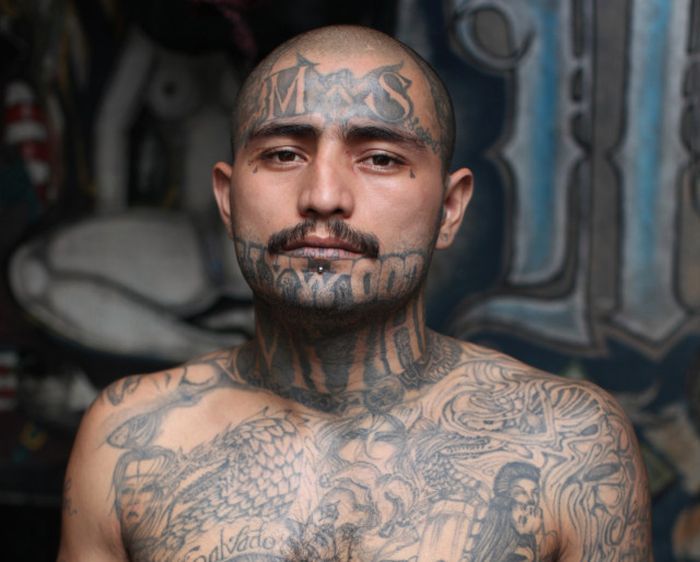 Candid Photos Show Members Of El Salvador’s Brutal MS-13 Gang In Jail ...