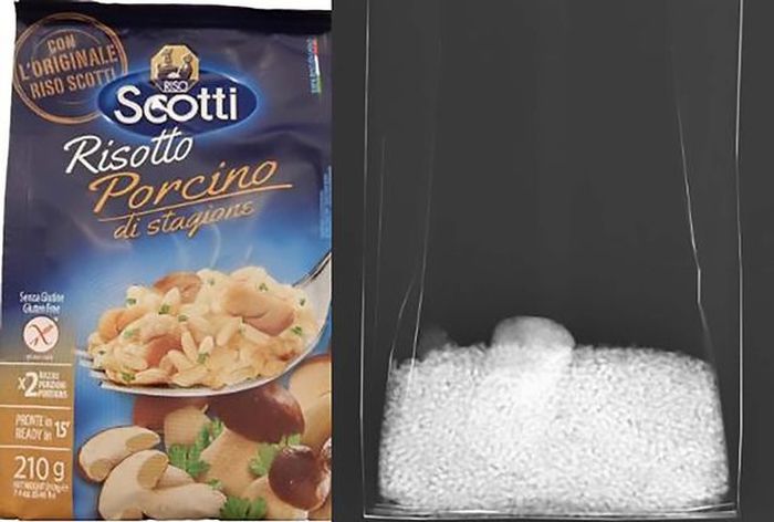 Shocking X-Rays Show Just How Much Air Is In Food Bags (7 pics)