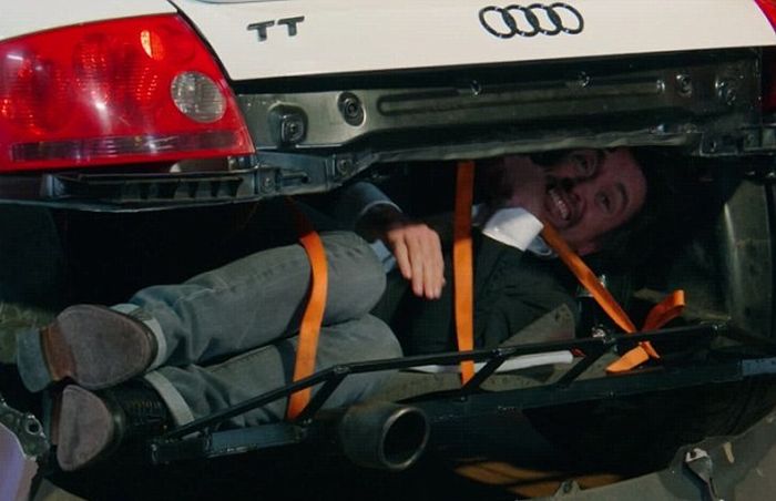 The Grand Tour Teaches Fans How To Smuggle Migrants In A Audi TT (4 pics)
