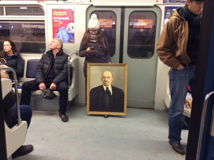 You Can See Some Strange Things While Riding The Subway In Russia (32 pics)