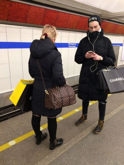 You Can See Some Strange Things While Riding The Subway In Russia (32 pics)