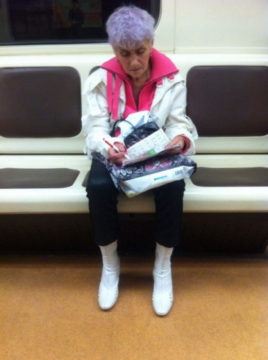You Can See Some Strange Things While Riding The Subway In Russia (32 pics)