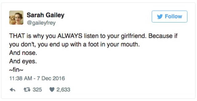 Woman Explains Why Boyfriends Should Always Listen To Their Girlfriends (19 pics)