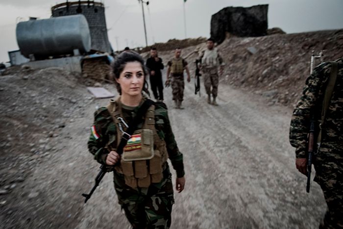 Meet Joanna Palani, A Kurdish Crusader Who Is Committed To Fighting ISIS (9 pics)