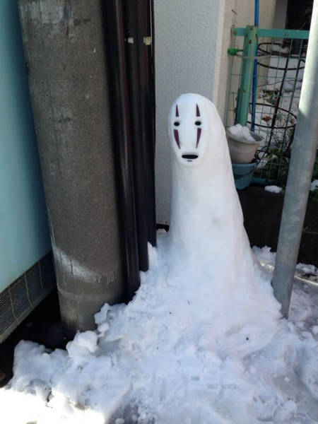 What It Looks Like When A Snowman Becomes A Work Of Art (50 pics)