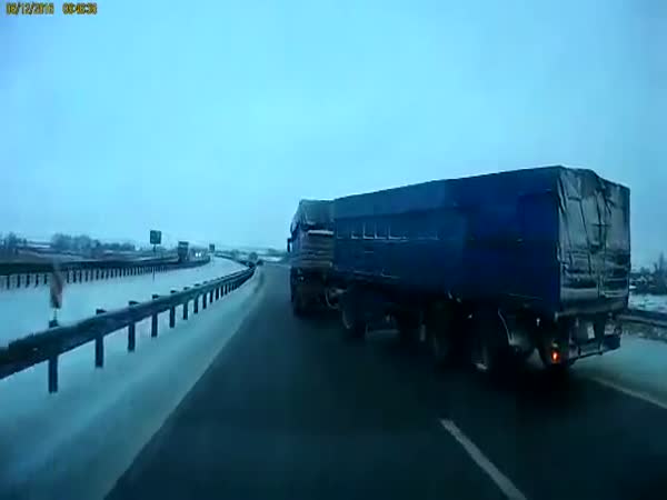 Few Inches From Crash