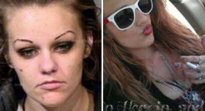 Drug Addict Shows Off Her Incredible Transformation After Getting Sober (2 pics)