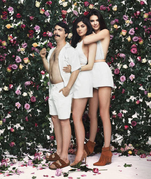 Guy Photoshops Himself Into Hilarious Photos With Kendall Jenner (60 pics)