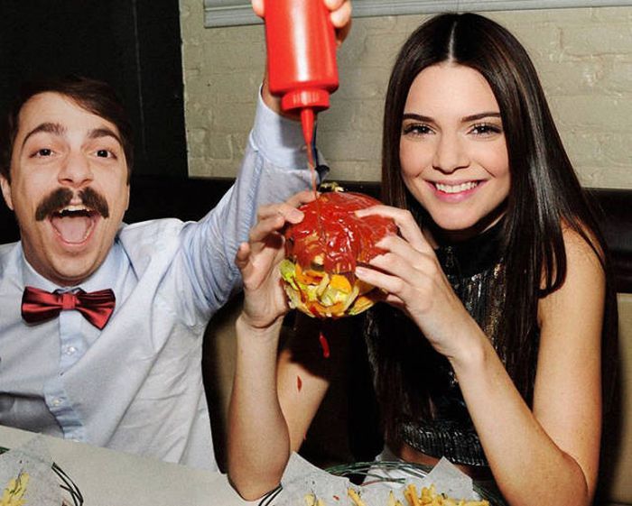 Guy Photoshops Himself Into Hilarious Photos With Kendall Jenner (60 pics)