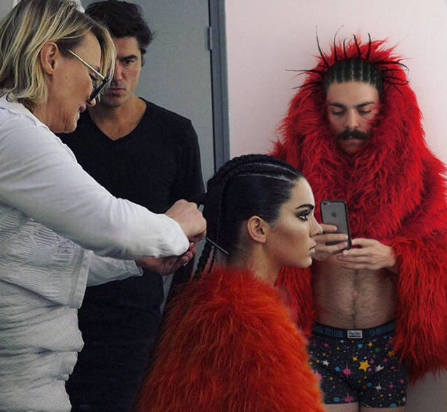 Guy Photoshops Himself Into Hilarious Photos With Kendall Jenner (60 pics)