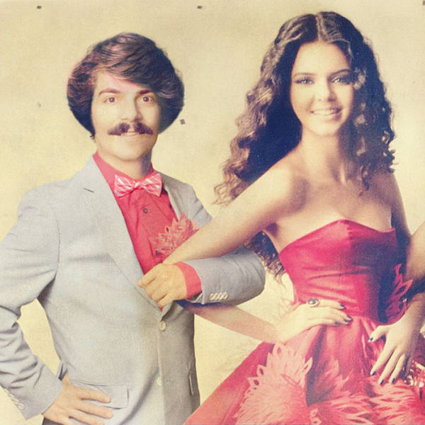 Guy Photoshops Himself Into Hilarious Photos With Kendall Jenner (60 pics)