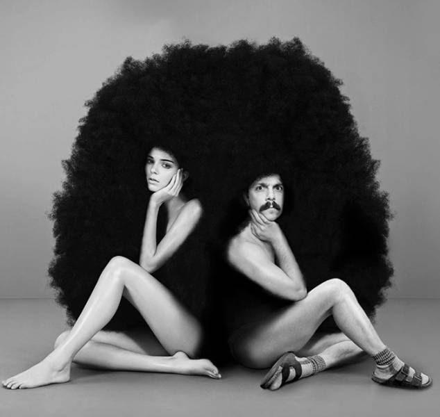 Guy Photoshops Himself Into Hilarious Photos With Kendall Jenner (60 pics)