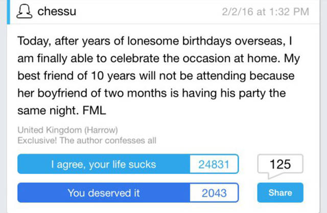 FML Stories That Will Show You How Awkward Life Can Get (29 pics)