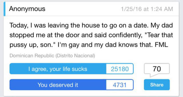 FML Stories That Will Show You How Awkward Life Can Get (29 pics)