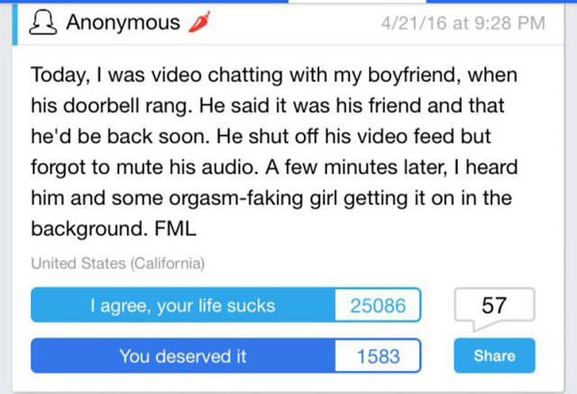 FML Stories That Will Show You How Awkward Life Can Get (29 pics)