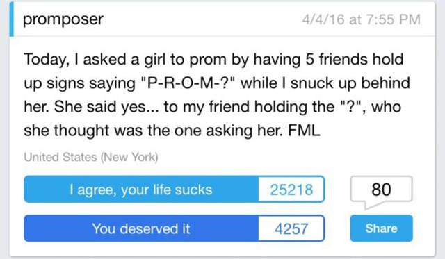 FML Stories That Will Show You How Awkward Life Can Get (29 pics)