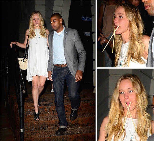 These Celebs Aren't Shy In Front Of The Paparazzi (49 pics)