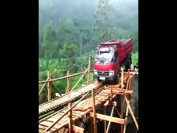 Truck On The Bridge