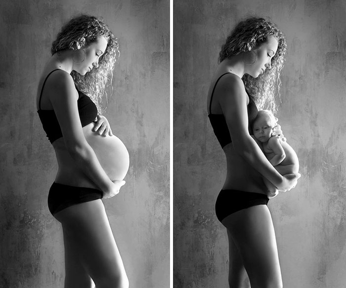Before And After Pregnancy Photos Will Warm Your Heart Pics