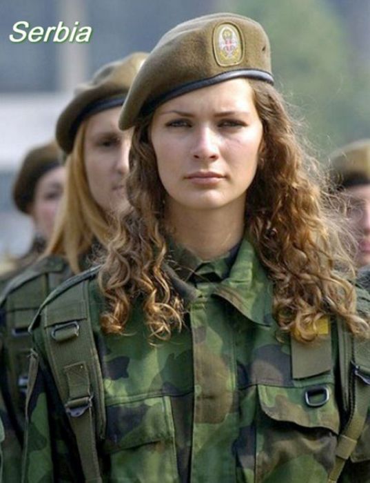 Hot Serbian Women Who Look Good In Uniform (35 pics)