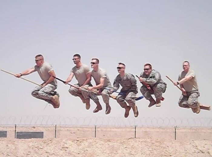 Off Duty Soldiers Do Some Pretty Awesome Things For Fun (34 pics)