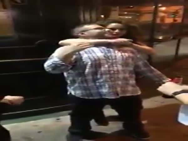 Girl Chokes Out Guy To Cure His Hiccups