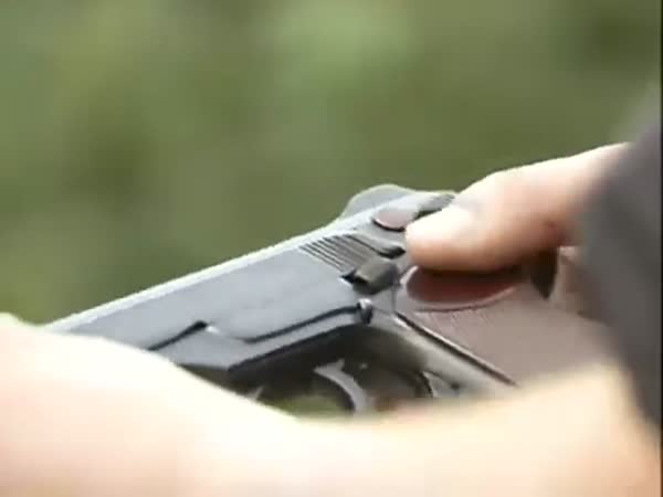 This Old School Automatic Pistol Is Insane