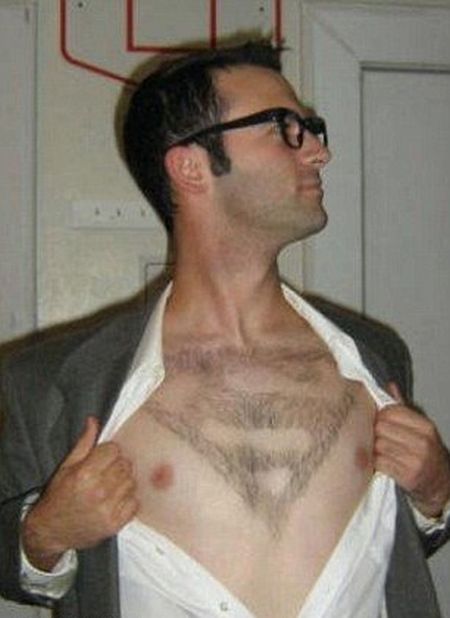 Clever Men Get Creative With Their Body Hair (16 pics)