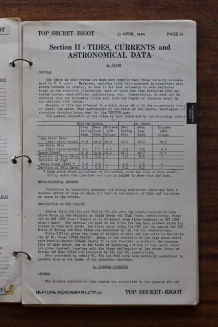 Documents Reveal Original Plans For The D-Day invasion (12 pics)