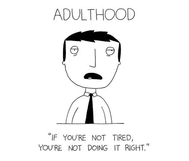 Hilarious Cartoons That Capture The Experience Of Becoming An Adult (50 pics)