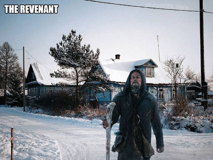 If Famous Movies Were Filmed In Russia (15 pics)