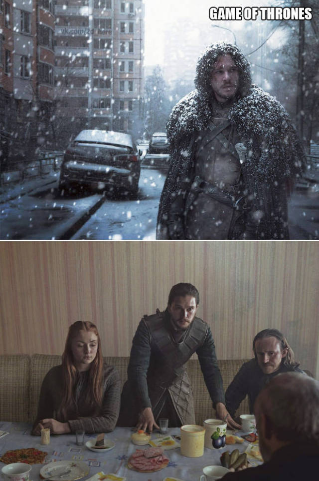If Famous Movies Were Filmed In Russia (15 pics)